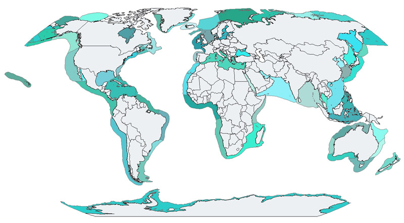 Global large marine ecosystems (LME)